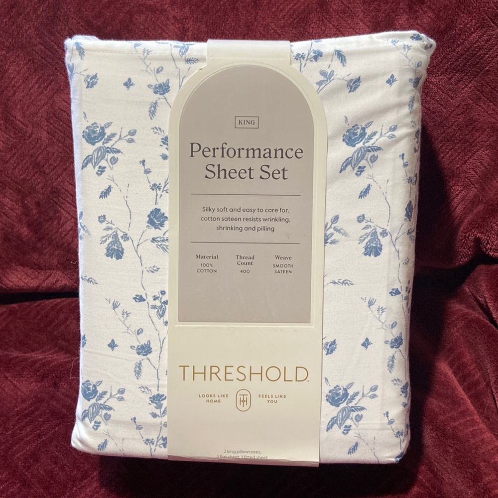 Threshold Bedding Sheet King Set